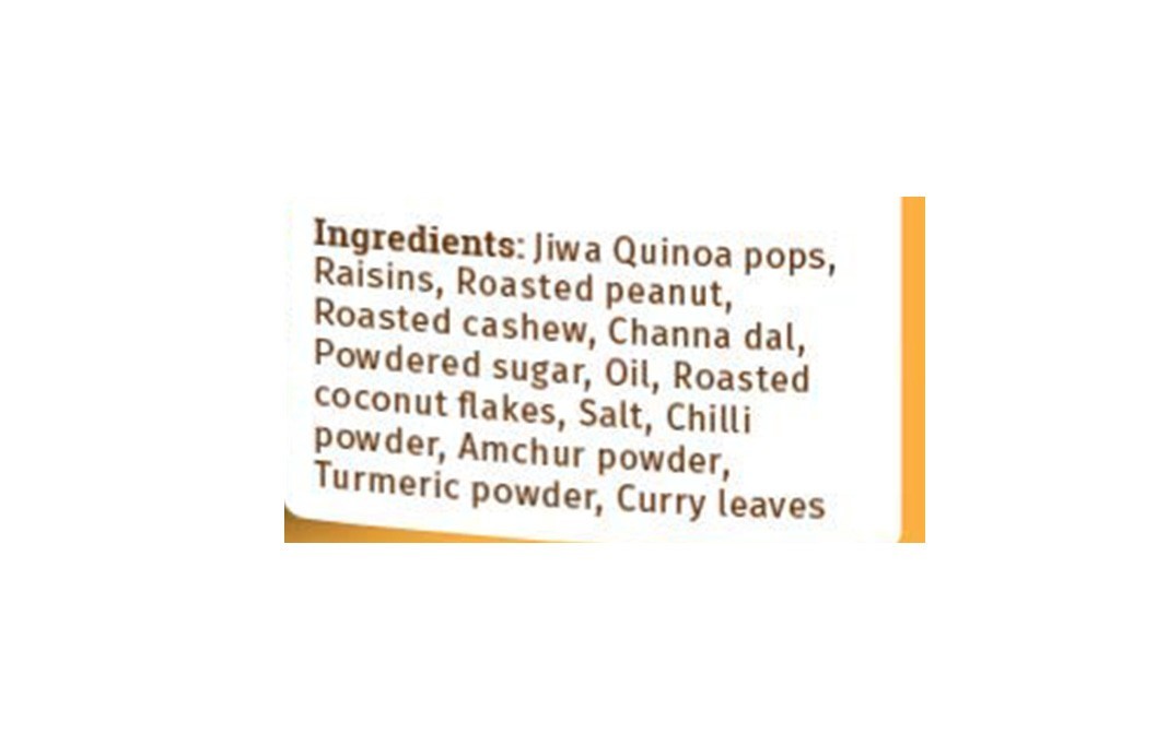 Jiwa Quinoa Chivda    Jar  400 grams